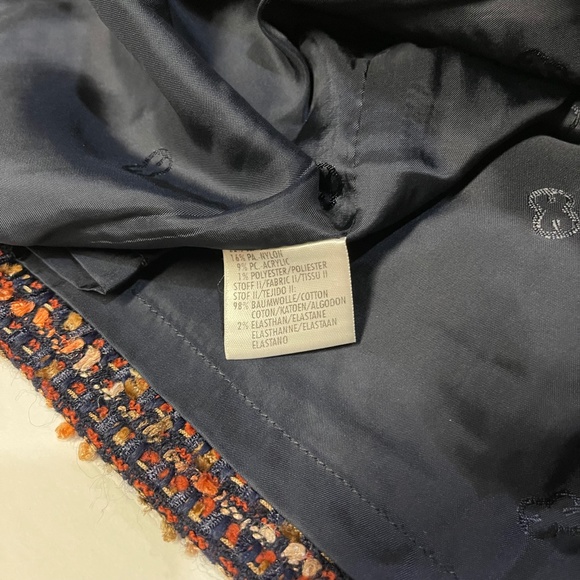 ❤️ HOST PICK ❤️ Escada Tweed Dress with Denim Bow - Picture 4 of 5